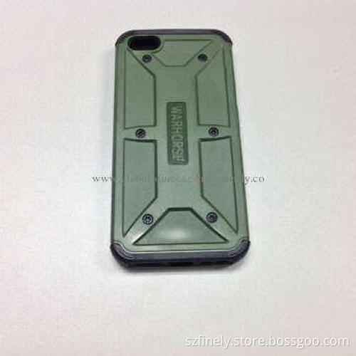PC + TPU Cases for iPhone 5/5S, double injection, beetle design, simple and fashionable